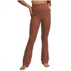 Groove Nulu Super-High-Rise Flared Pant in Antique Copper